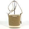 PRADA ジャカード三角ロゴバケットバッグクロスバッグ 1BE021 162952051 [P]