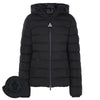 MONCLER Schwarze Herb-Hooded Gänsedaunenjacke 26FW 160457164 [P]
