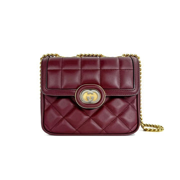GUCCI インターロッキングショルダーバッグ ミニ 741457 162954187 [P]
