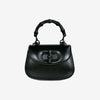 GUCCI Bamboo 1947 Top Handle Bag Schwarz Leder 686864 162954233 [P]