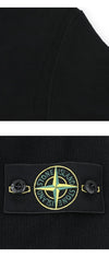 STONE ISLAND Herren Wappen-Patch Lambswool Strickpullover (Schwarz) L2S15 5100072 S00A3 V0029 159558437 [P]