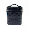 CHANEL Lackiertes Coco-Mark Schwarz Vanity Tote 5VCHB28867 137973860 [P]