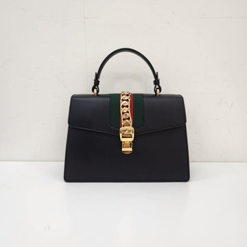 GUCCI レザーキャリーバッグ ミディアム 162996447 [P]