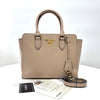 Prada Saffiano Leather Tote Bag Shoulder Bag 163076312 [P]