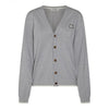 Maison Kitsune Regular Cardigan with Fox Head Patch (MM00502KT1103-H150) 157416247 [P]