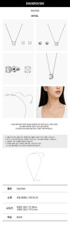 SWAROVSKI ネックレス&イヤリングセット 5647663 157028829 [P]