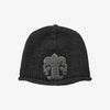 CHROME HEARTS Flare Leder Patch Beanie Schwarz 461KCBM1 162848087 [P]