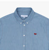 MAISON KITSUNE プロファイル フォックス パッチ メンズ シャツ 160301176 [P]