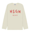 MSGM Logo Long Sleeve T-Shirt 152204849 [P]