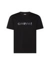 CP COMPANY Jersey Kurzarm-Logo T-Shirt 20CMTS085A 005100W 999 152205916 [P]