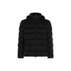 HERNO Hooded Down Jacket mit horizontaler Steppung in Schwarz PI0016ULE 12456Z 9300 162831576 [P]