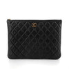 CHANEL Lambskin 19 Clutch New Medium 163084617 [P]