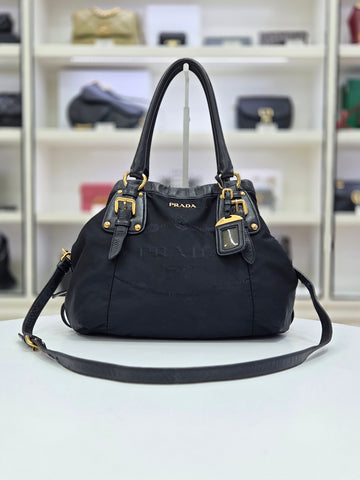 PRADA リナイロン万豚バッグトートショルダーバッグ 163086237 [P]