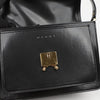 MARNI Trunk Medium Kapskin Schultertasche Schwarz 162555237 [P]
