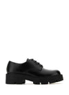 Prada Brushed Leather Derby Shoes 151072296 [P]