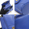 MCM ミニトップハンドル2WAY レザー 1AAF01 LU001 ネイビー 163090743 [P]