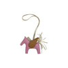 HERMES Rodeo Pegasus Bag Charm Pink Brown 163093297 [P]