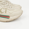 GUCCI Laito Logo Leder Damen Sneaker Ivory 162555156 [P]
