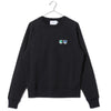 MAISON KITSUNE DOPPELT MONOCHROM FUCHSKOPF ADJUSTIERTER SWEATSHIRT 158494418 [P]