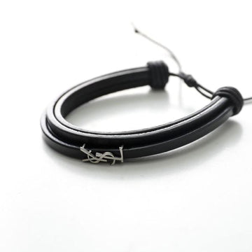 SAINT LAURENT 26SS マルチストランドレザー ブレスレット 163056793 [P]