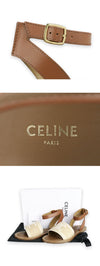 Celine Triope Limpia Jacquard Sandals (Beige/Tan) 357932351C 02ET 133082929 [P]