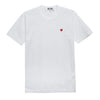 COMME DES GARCONS スモール レッド ハート ワッペン 半袖Tシャツ 144598603 [P]