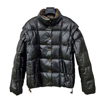 Louis Vuitton Monogram High Neck Oversized Leather Padded Jacket 38 AFD011055N 162951888 [P]