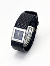 CHANEL マトラセ ブラック シルバー仕上げ クオーツウォッチ 4VCHC29542 120245911 [P]