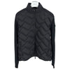 Moncler Men's Quilted Padded Knit Zip-Up Jacket Black 9B00002 M1259 999 Authentic 100% 150221307 [P]