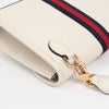 Gucci Tiger Leather Shoulder Bag White 160698927 [P]