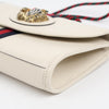 Gucci Tiger Leather Shoulder Bag White 160698927 [P]