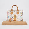 Louis Vuitton Speedy 30 Monogram Multi Canvas Tote Bag White 161153911 [P]