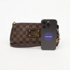 LOUIS VUITTON ダミエ エベン キャンバス エヴァ クラッチ ショルダーバッグ 161287747 [P]