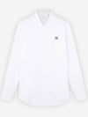 MAISON KITSUNE Casual Hemd mit Patch in Grau 133042948 [P]