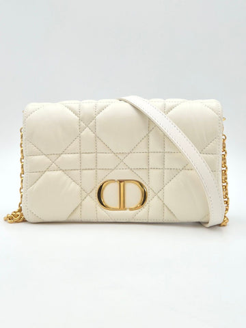 Dior Caro Crossbody Latte A+ (S5135) 163155204 [P]