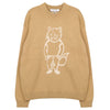MAISON KITSUNE Intarsienstrickkleid OM00802-KT1030-0102 141511339 [P]