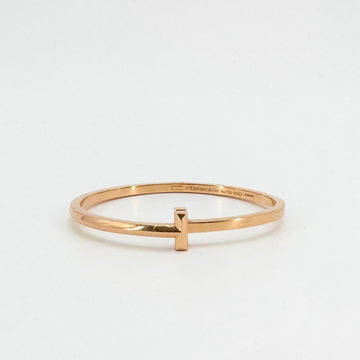 TIFFANY & CO T1 Narrow Hinged Bangle Rosegold Bracelet 163153084 [P]