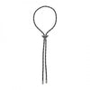 Prada Triangle Pendant Adjustable Necklace 156730415 [P]