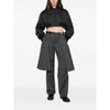 BALENCIAGA Crop Bomberjacke 26FW Schwarz 163207572 [P]