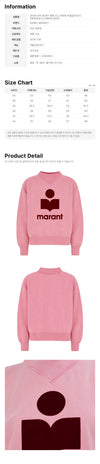 ISABEL MARANT ベルベットロゴスウェットシャツ 159428007 [P]