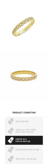 CHANEL Coco Crush Diamond Ring Mini YG C0110C105 162889204 [P]