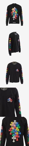 Chrome Hearts Multicolor Cemetery Long Sleeve Black LON4O7CX 162850196 [P]