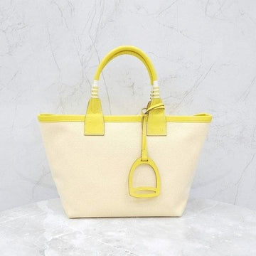 Hermes Canvas Staple Bag 25 Engraving 5240 18010450 [P]