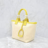 Hermes Canvas Staple Bag 25 Engraving 5240 18010450 [P]