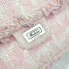 CHANEL ツイード ピンク 2.55 ミニ チェーンバッグ 3848 163156253 [P]