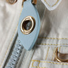 LOUIS VUITTON ブリーチデニムジッパージャケット 4026007 [P]