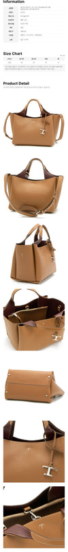 Tods Timeless Logo Mini Tote & Shoulder Bag Camel 9P13 159724447 [P]
