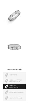 CARTIER Loving Ring Weißgold 47 162955373 [P]