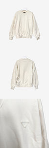 PRADA Dreieckslogo Oversize Sweatshirt Größe L 162955169 [P]
