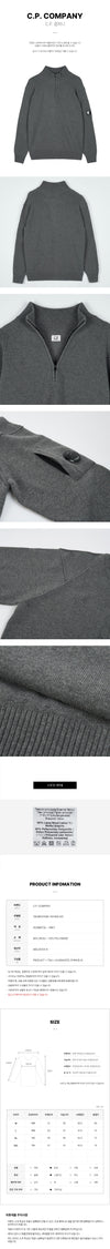 CP COMPANY ラムスウール半ジップニット 149387274 [P]